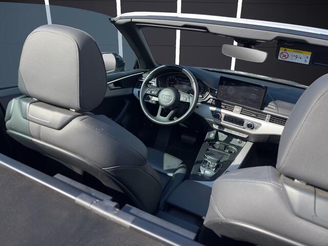 Audi A5 Cabriolet 40 TFSI S-Tronic ** LED, VIRTUAL, LEDER, MASSAGE, NEKVERW, ALARM, , 19-inch LMV ** UNFALLFREI - VOL. AUDI ONDERH. ** ** INFORMEER OOK NAAR ONZE AANTREKKELIJKE FINANCIAL-LEASE TARIEVEN **