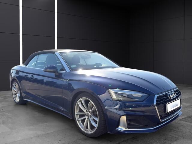 Audi A5 Cabriolet 40 TFSI S-Tronic ** LED, VIRTUAL, LEDER, MASSAGE, NEKVERW, ALARM, , 19-inch LMV ** UNFALLFREI - VOL. AUDI ONDERH. ** ** INFORMEER OOK NAAR ONZE AANTREKKELIJKE FINANCIAL-LEASE TARIEVEN **