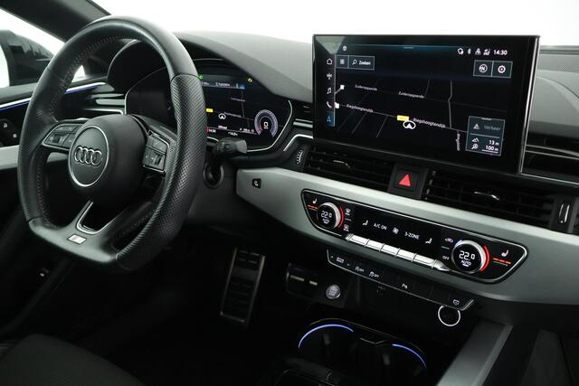 Audi A5 Sportback 40 TFSI 190pk S Edition Trekhaak Camera Stoelverwarming Virtual Cockpit Navigatie 2x S-Line