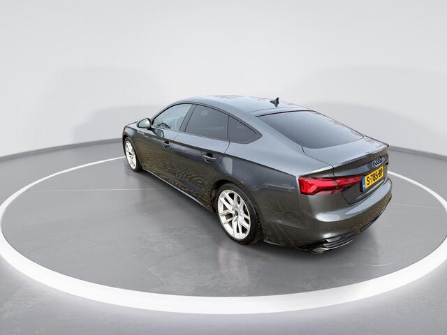 Audi A5 Sportback 35 TFSI 150pk S edition · Apple/Android Car Play · Trekhaak · Stoelverwarming · 18'' Velgen · Navigatie · Virtual Cockpit · Matrix LED ·