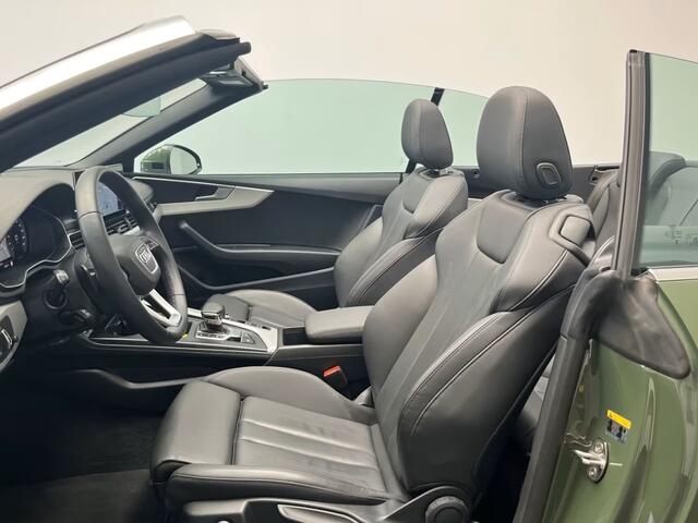 Audi A5 Cabriolet 40 Tfsi S-Tronic (150kW/204pk) ** MATRIX, LEDER, VIRTUAL, NEKVERW, 18-inch LMV, ADAPT. CRUISE ** 1e EIG - ¤ 25.800,= onder NP ** ** INFORMEER OOK NAAR ONZE AANTREKKELIJKE FINANCIAL-LEASE TARIEVEN **