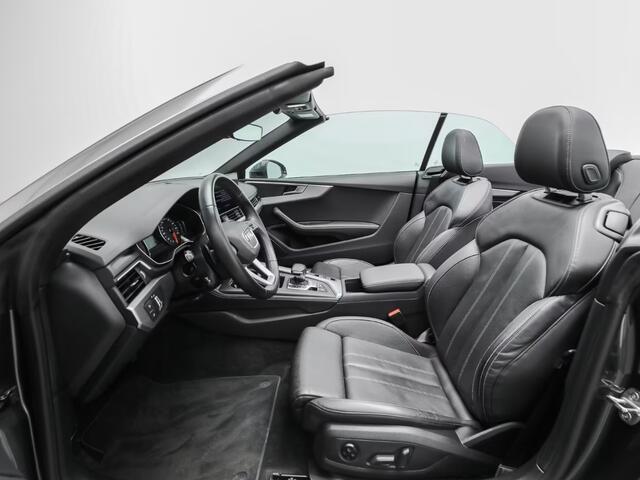Audi A5 Cabriolet 40 Tfsi S-Tronic (150kW/204pk) ** LED, LEDER, VERW. ST, NEKVERW, 18-inch LMV, ADAPT. CRUISE ** 1e EIG - UNFALLFREI ** ** INFORMEER OOK NAAR ONZE AANTREKKELIJKE FINANCIAL-LEASE TARIEVEN **