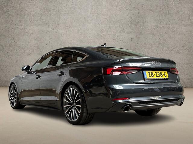 Audi A5 Sportback 35 TFSI S-Line Sport Automaat (2X S-LINE, APPLE CARPLAY, GROOT NAVI, CLIMATE, SPORTSTOELEN, LEDER, GETINT GLAS, PARKEERSENSOREN, NIEUWSTAAT)