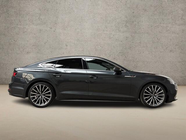Audi A5 Sportback 35 TFSI S-Line Sport Automaat (2X S-LINE, APPLE CARPLAY, GROOT NAVI, CLIMATE, SPORTSTOELEN, LEDER, GETINT GLAS, PARKEERSENSOREN, NIEUWSTAAT)