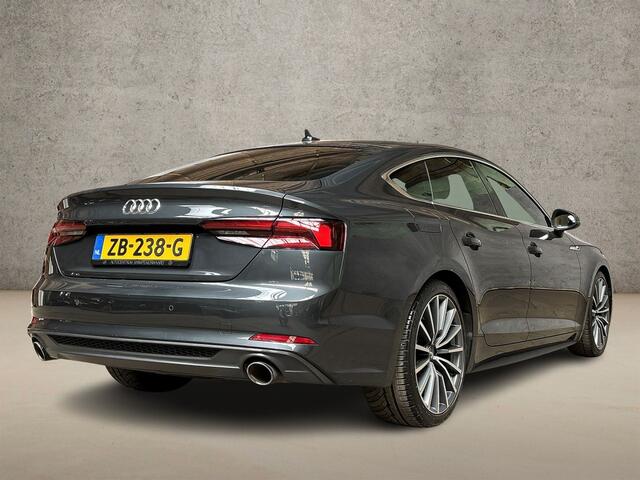 Audi A5 Sportback 35 TFSI S-Line Sport Automaat (2X S-LINE, APPLE CARPLAY, GROOT NAVI, CLIMATE, SPORTSTOELEN, LEDER, GETINT GLAS, PARKEERSENSOREN, NIEUWSTAAT)