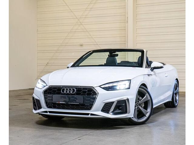 Audi A5 Cabriolet 40 Tfsi S-Tronic (150kW/204pk) ** MATRIX, VIRTUAL, 3-zone AIRCO, 20-inch LMV, MASSAGE ** Vol. AUDI Onderh. - UNFALLFREI ** ** INFORMEER OOK NAAR ONZE AANTREKKELIJKE FINANCIAL-LEASE TARIEVEN **