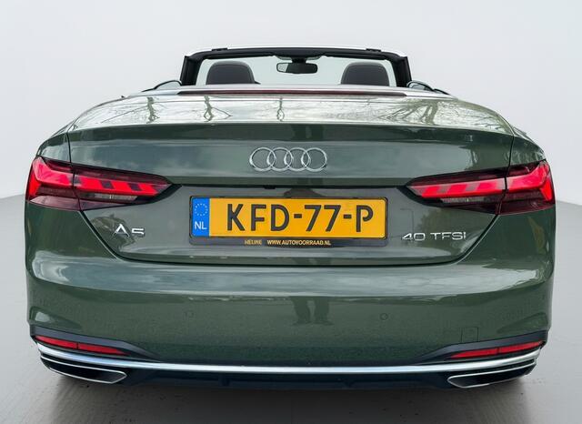 Audi A5 Cabriolet 40 TFSI 204PK S-TRONIC ADVANCED EDITION CAMERA/NAVI/LEDER