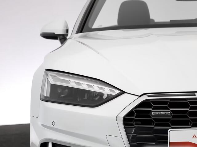 Audi A5 Cabriolet 40 TFSI Quattro ** MATRIX, LEDER, VIRTUAL, STOEL VENT, VERW. STUUR, 20-inch LMV ** 1e EIG - UNFALLFREI ** ** INFORMEER OOK NAAR ONZE AANTREKKELIJKE FINANCIAL-LEASE TARIEVEN **