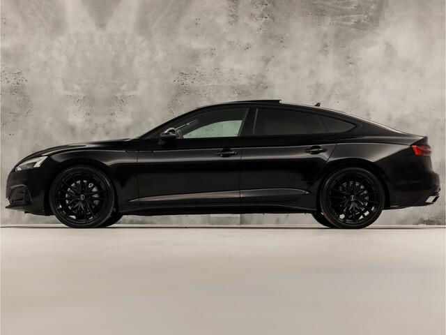 Audi A5 Sportback 40 TFSI quattro S-Line Sport 204Pk Automaat (SCHUIFDAK, 2X S-LINE, BLACK PACK, APPLE CARPLAY, LEDER/ALCANTARA, ELEK SPORTSTOELEN, CAMERA, SFEERVERLICHTING, ADAPTIVE CRUISE, STOELVERWARMING, MASSAGE, NIEUWSTAAT)
