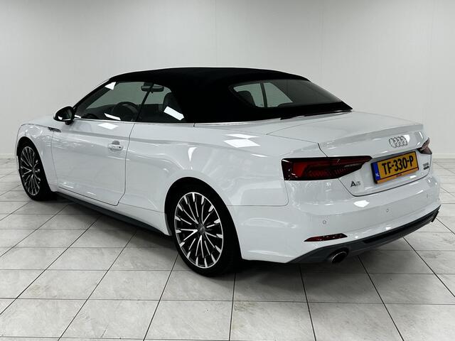 Audi A5 Cabriolet 2.0 TFSI MHEV Sport Pro Line S-LINE | WEGKLAPBARE TREKHAAK | LEDEREN BEKLEDING