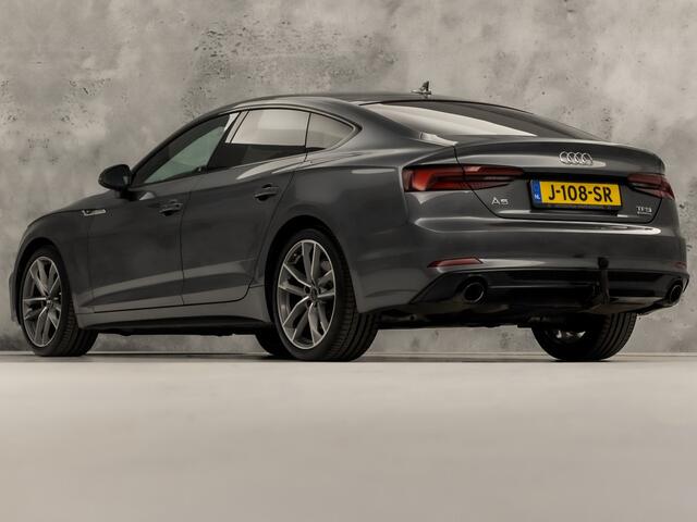 Audi A5 Sportback 2.0 TFSI Quattro S-Line Sport 252Pk Automaat (2X S-LINE, VIRTUAL COCKPIT, APPLE CARPLAY, GROOT NAVI, STOELVERWARMING, SPORTSTOELEN, GETINT GLAS, TREKHAAK, NIEUWSTAAT)