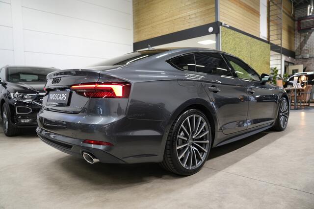 Audi A5 Sportback 45 TFSI quattro 245PK 3x S-Line * Virtual - Trekhaak - ACC - Matrix - Keyless - Blind Spot - Sfeer - App - Standkachel *