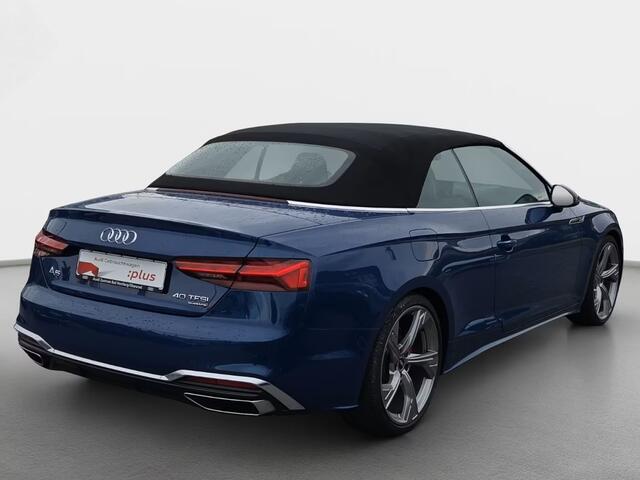 Audi A5 Cabriolet 40 TFSI Quattro S-LINE ** MATRIX, S-SPORTST, ACC, WINTER 20-inch LMV, MEMORY, MASSAGE ** Ex AUDI-AG ** ** INFORMEER OOK NAAR ONZE AANTREKKELIJKE FINANCIAL-LEASE TARIEVEN **