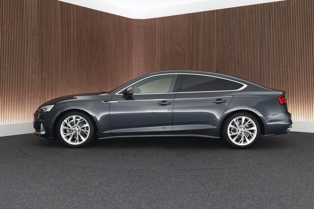 Audi A5 Sportback 35 TFSI 150pk Bns Ed. Leder Memory Stoelverwarming 360Camera Virtual Cockpit Navigatie