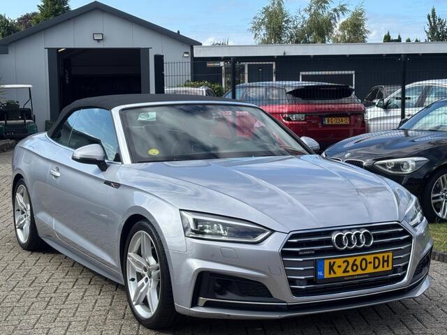 Audi A5 Cabriolet 3.0 TDI Quattro S-Line 2017 Automaat Trekhaak Cabrio