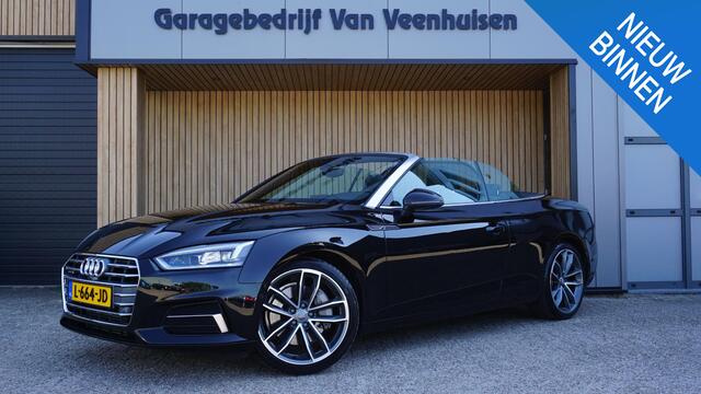 Audi A5 Cabriolet 2.0 TFSI 252pk Quattro HUD 360-View Trekhaak Leder/Alcantara 19inch LM Keyless Nekverwarming Virtual Cockpit *1700kg Trekgewicht*