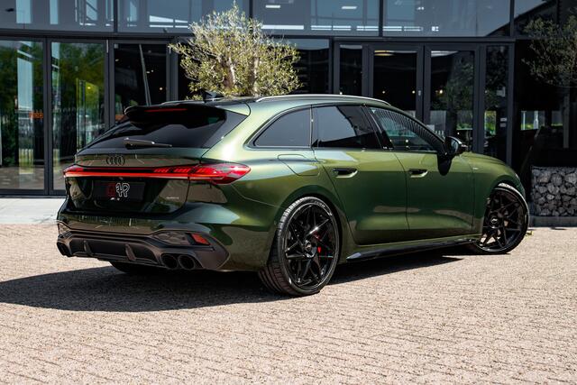 Audi A5 Avant 2.0 e-hybrid ABT quattro Competition | Audi Exclusive Designo Olive | Panoramadak | Tech Pro | MMI Pro | Massagefunctie | Carbon | 20" | S- sportonderstel | Head up | B&O | Stuurverwarming