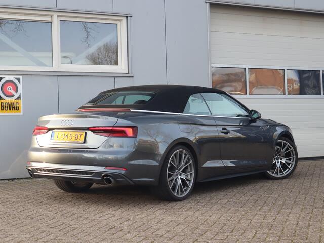 Audi A5 Cabriolet 2.0 TFSI Sport Pro Line S / Stoel & Nek verw. / B&O audio / Massage / Leder / Adaptive Cruise