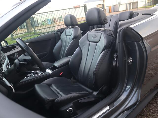 Audi A5 Cabriolet 2.0 TFSI Sport Pro Line S / Stoel & Nek verw. / B&O audio / Massage / Leder / Adaptive Cruise