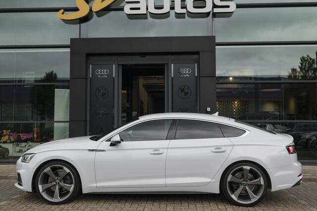 Audi A5 Sportback 2.0 TFSI 190pk S-line Carplay 20" LMV Rotor Leder Sportstoelen Led Stoelverwarming