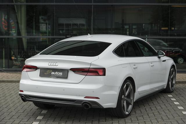 Audi A5 Sportback 2.0 TFSI 190pk S-line Carplay 20" LMV Rotor Leder Sportstoelen Led Stoelverwarming
