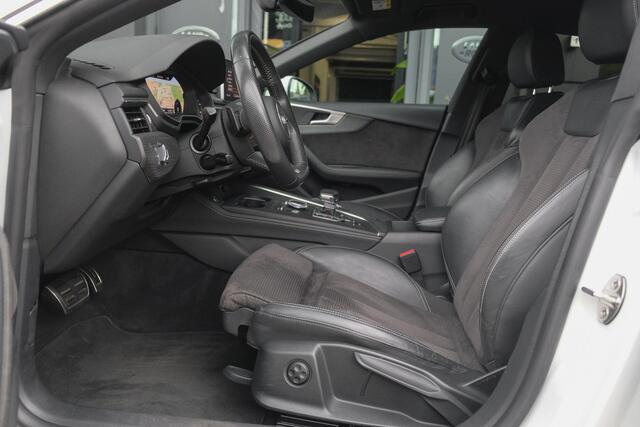 Audi A5 Sportback 2.0 TFSI 190pk S-line Carplay 20" LMV Rotor Leder Sportstoelen Led Stoelverwarming