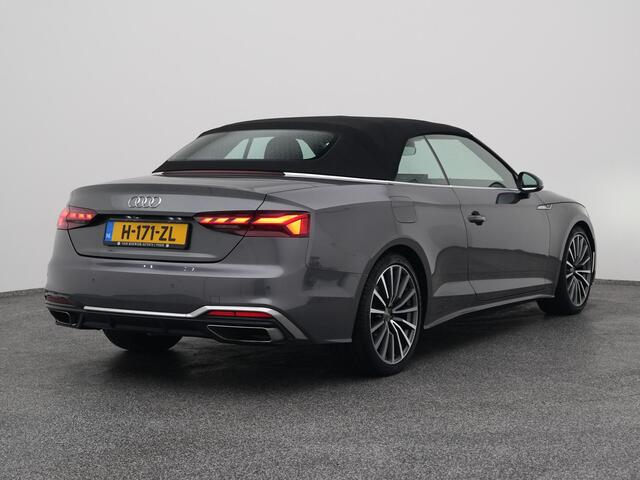 Audi A5 Cabriolet 40 TFSI Automaat Launch edition Sport | CAMERA | B&O | CARPLAY | NEK- EN STOELVERW.