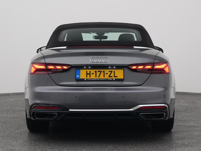 Audi A5 Cabriolet 40 TFSI Automaat Launch edition Sport | CAMERA | B&O | CARPLAY | NEK- EN STOELVERW.