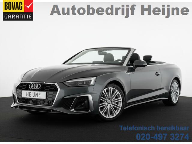 Audi A5 Cabriolet 40 TFSI 204PK S-TRONIC S-LINE SPORT LEDER/CAMERA/CARPLAY