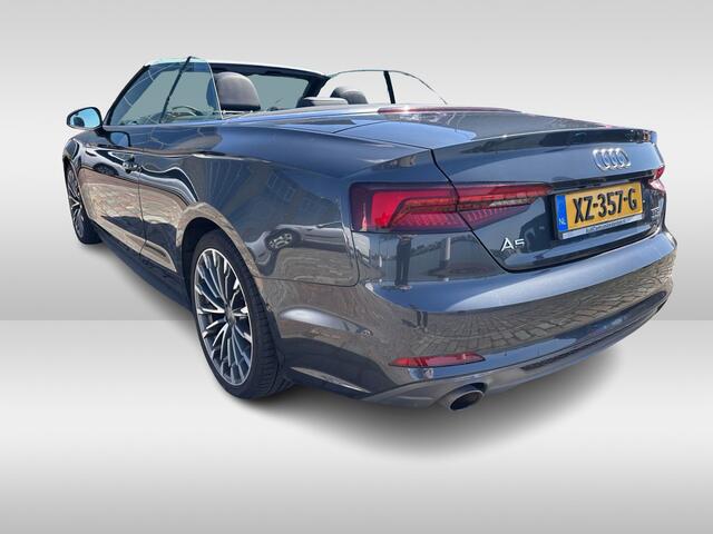 Audi A5 Cabriolet 2.0 TFSI MHEV quattro Design Pro Line Plus / 360Camera / Head-up / Keyless / Windscherm / Virtual Cockpit / 19'' / Leer&Alcantara / Nekverwarming / Stoelverwarming / Dodehoek / Cruise Control