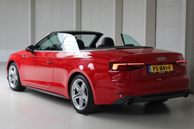 Audi A5 Cabriolet 2.0 TFSI MHEV quattro Sport S-Line Navigatie | Scarff | Stoelverwarming e. Inklapbare buitenspiegels