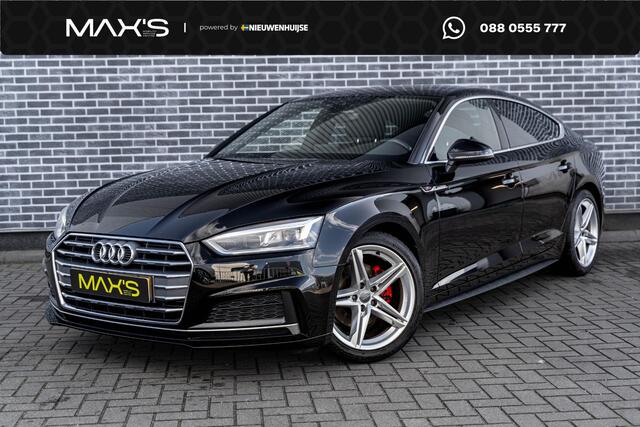 Audi A5 Sportback 1.4 TFSI S-Tronic Sport S-line Edition | Parkeersensoren | Audi Sound System | Navigatie | Elektrische Achterklep | Cruise Control | Climate Control | LED Koplampen | Lichtmetalen Velgen 18 inch | Sportstoelen | Sportonderstel | Alarm