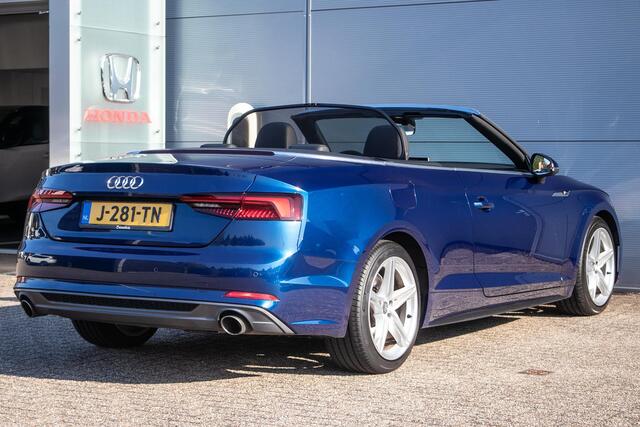 Audi A5 Cabriolet 2.0 TFSI MHEV Design Pro Line Plus - Dealerond. | 2x S-Line | Stoelverw. | Leder