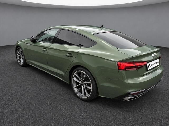 Audi A5 Sportback 35 TFSI 150pk S-tronic S edition Competition · Camera · Trekhaak · Apple/Android Car Play · P-Sensoren · Elek. Achterklep · 19'' Inch ·
