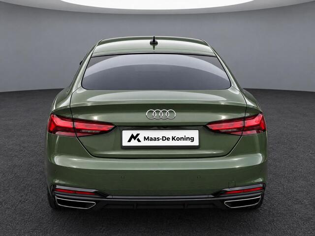 Audi A5 Sportback 35 TFSI 150pk S-tronic S edition Competition · Camera · Trekhaak · Apple/Android Car Play · P-Sensoren · Elek. Achterklep · 19'' Inch ·