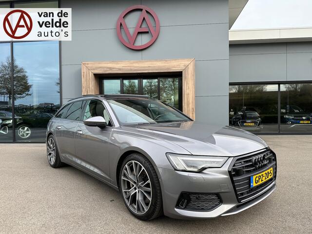 Audi A6 Avant 55 TFSI 340pk quattro S-line | Panoramadak | Trekhaak | 20 inch | Zwart optiek | Camera | Incl. 1 jaar Bovag garantie