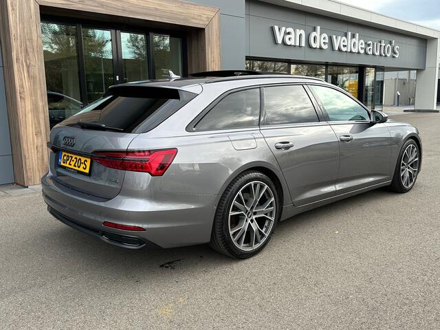 Audi A6 Avant 55 TFSI 340pk quattro S-line | Panoramadak | Trekhaak | 20 inch | Zwart optiek | Camera | Incl. 1 jaar Bovag garantie