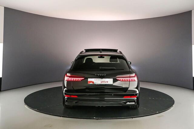 Audi A6 Avant 55 TFSI e 367pk S edition Comp. | Pano | Trekhaak | Adapt. Cruise | Audi Sound | Achteruitrijcamera | Stuur/Stoelverwarming | Parkeerassist | 20 inch | Keyless | S-Line |