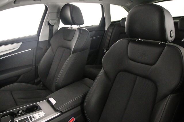 Audi A6 Avant 55 TFSI e 367pk S edition Comp. | Pano | Trekhaak | Adapt. Cruise | Audi Sound | Achteruitrijcamera | Stuur/Stoelverwarming | Parkeerassist | 20 inch | Keyless | S-Line |