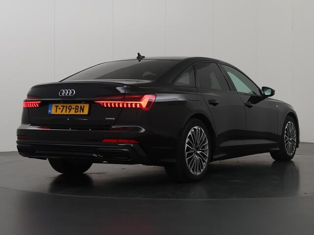 Audi A6 Limousine 55 TFSI e quattro Competition | Navigatie | Parkeercamera | Cruise Control Adaptief | Head-Up | Sfeerverlichting | Stoelverwarming | Keyless Go |