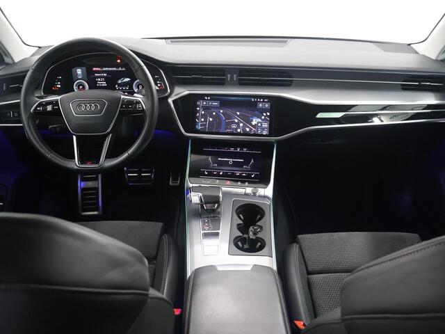Audi A6 Limousine 55 TFSI e quattro Competition | Navigatie | Parkeercamera | Cruise Control Adaptief | Head-Up | Sfeerverlichting | Stoelverwarming | Keyless Go |