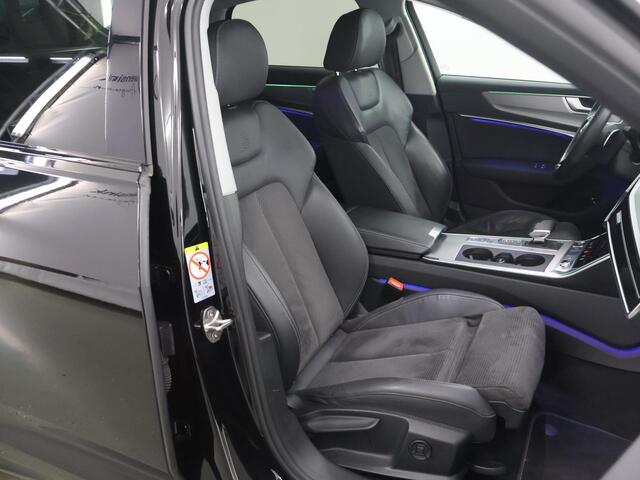 Audi A6 Limousine 55 TFSI e quattro Competition | Navigatie | Parkeercamera | Cruise Control Adaptief | Head-Up | Sfeerverlichting | Stoelverwarming | Keyless Go |