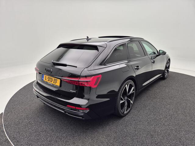 Audi A6 Avant 55 TFSi e 367 Pk quattro S-Line | Full LED | Panoramadak | 21 Inch | Zwart Optiek | Camera | Adaptive Cruise | 73.342 Km!!