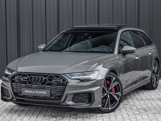 Audi A6 Avant 55 TFSI e QUATTRO S EDITION COMPETITION | S-SEATS | PANORAMADAK | B&O SOUND | BLACK OPTIC PLUS | STANDKACHEL | HEAD-UP DISPLAY | ASSISTENT PACK PLUS | HD MATRIX LED | AMBIENTE SFEER | COMFORT PACK | 360 CAMERA | SOFT-CLOSE | TREKHAAK |