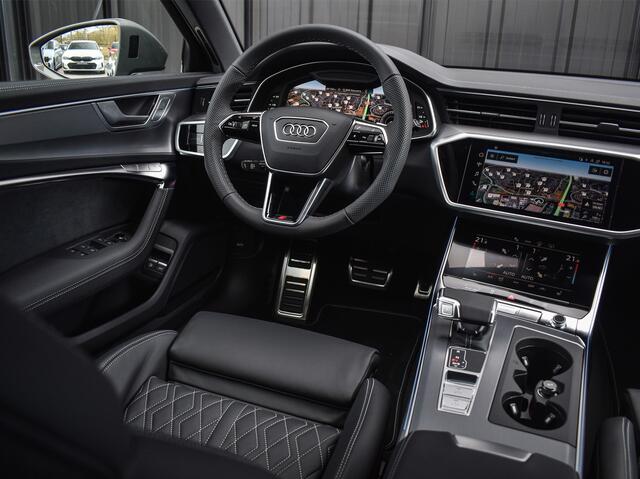Audi A6 Avant 55 TFSI e QUATTRO S EDITION COMPETITION | S-SEATS | PANORAMADAK | B&O SOUND | BLACK OPTIC PLUS | STANDKACHEL | HEAD-UP DISPLAY | ASSISTENT PACK PLUS | HD MATRIX LED | AMBIENTE SFEER | COMFORT PACK | 360 CAMERA | SOFT-CLOSE | TREKHAAK |