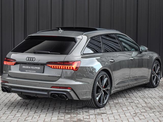 Audi A6 Avant 55 TFSI e QUATTRO S EDITION COMPETITION | S-SEATS | PANORAMADAK | B&O SOUND | BLACK OPTIC PLUS | STANDKACHEL | HEAD-UP DISPLAY | ASSISTENT PACK PLUS | HD MATRIX LED | AMBIENTE SFEER | COMFORT PACK | 360 CAMERA | SOFT-CLOSE | TREKHAAK |
