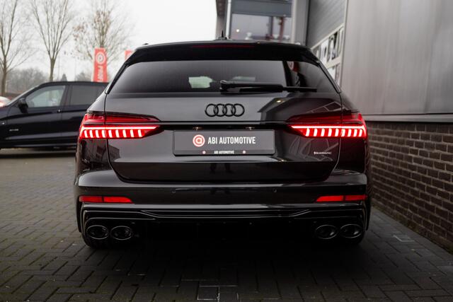 Audi A6 Avant 55 TFSI e 367 pk Quattro Pro Line S Competition / BTW-Auto/ HD-Matrix-LED/ Pano-Dak/ 360-Camera/ Adap.Cruise/ Black-Optiek/ Sport-Stoelen/ Stoel.Verw/ 21'' LMV