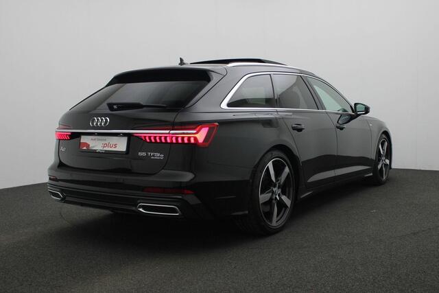 Audi A6 Avant 55 TFSI e 367PK S-tronic quattro Pro Line S Competition / S-Line | Panoramadak | Matrix LED | Leder/alcantara | Stuur-/stoelverwarming | Sportonderstel
