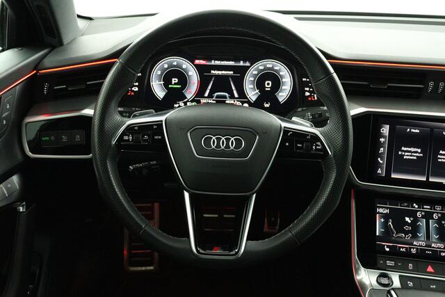 Audi A6 Avant TFSI-e Quattro Sport S-LINE Edition 409PK gecombi. | Gletsjer White Met. | 20" | Apple Car Play | Adapt.Cruise - RIJKLAAR