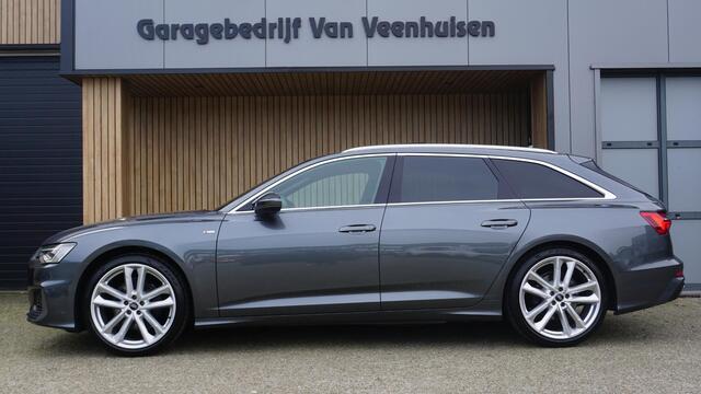 Audi A6 Avant 45 TFSI 245pk Quattro 3x S-Line Pano.Dak Achteras-Besturing Head-Up B&O 21inch LM Audi-Sport Virtual Cockpit *Complete A6* 73780km!